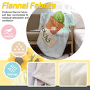 Personalized Kawaii Plant Blanket | Custom Name | Cute Succulent Pot Mint Blue Fleece Throw Gift