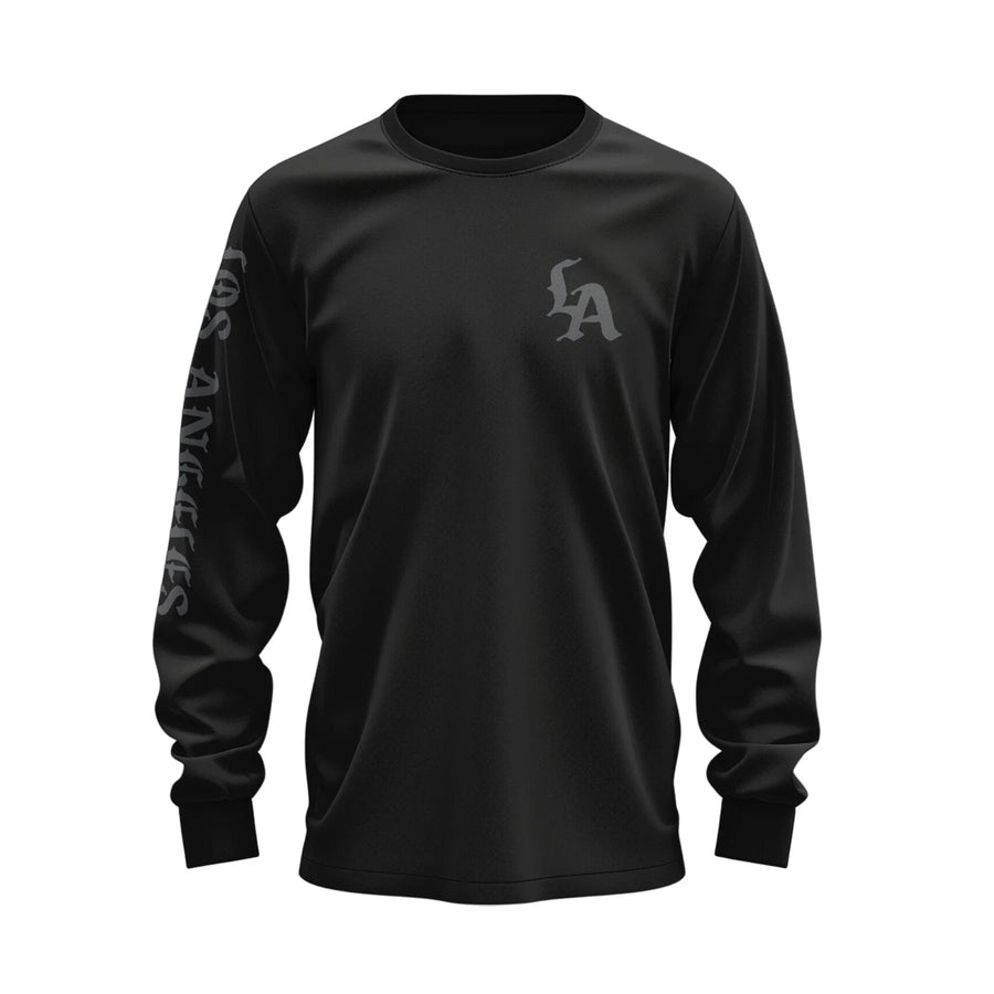 Black Machete Longsleeve Shirt with Machete Logo (X-SMALL ONLY)