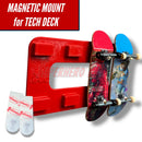 Magnetic Wall Mount for Tech Decks – Expandable Display for Fingerboards