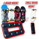 Magnetic Wall Mount for Tech Decks – Expandable Display for Fingerboards