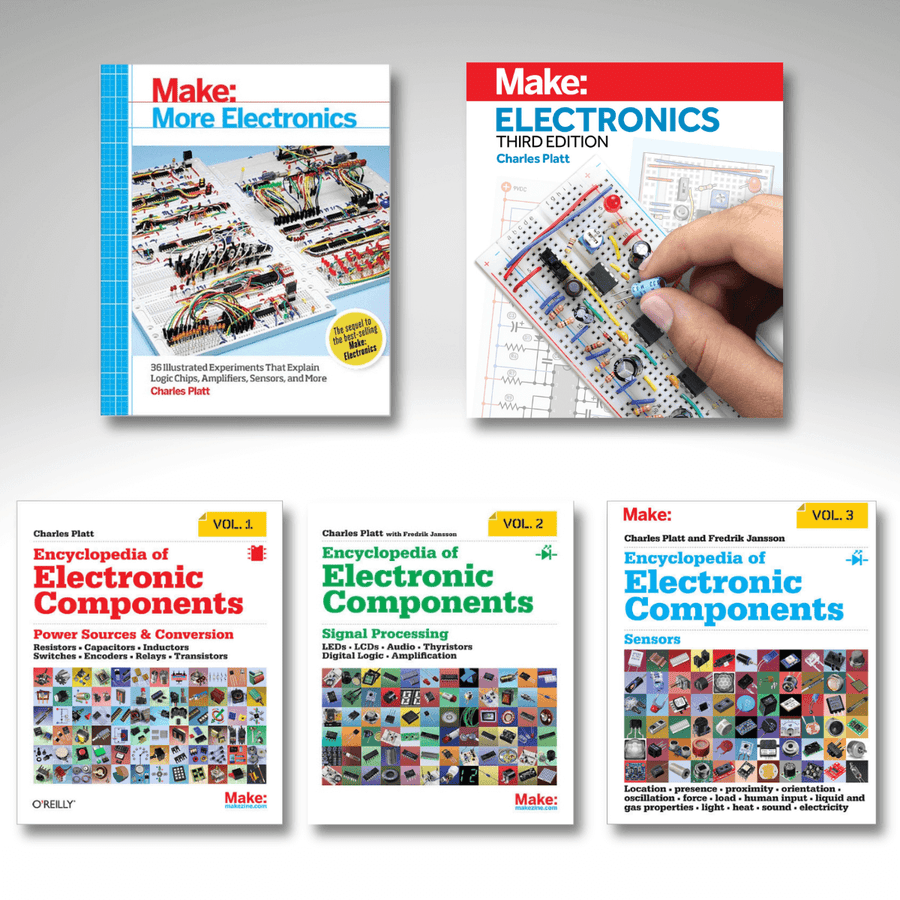 Make: Electronics Super Bundle - Print