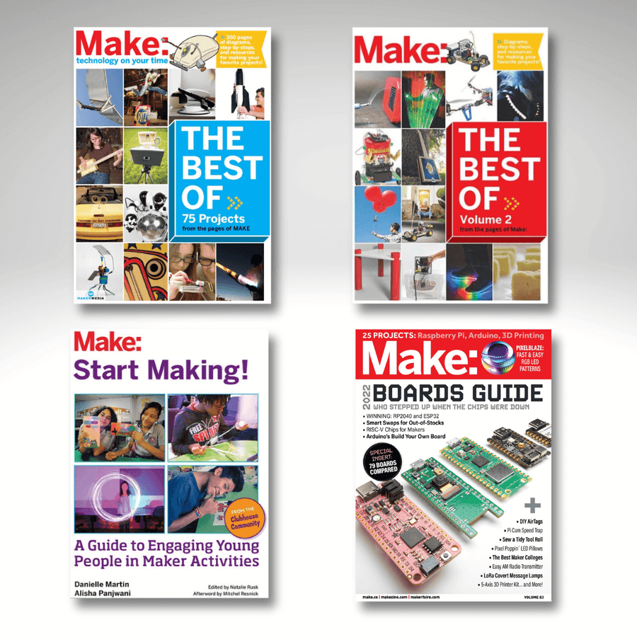 Make: Getting Started with Making Bundle - Print
