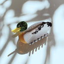 Mallard Duck Small Hair Claw