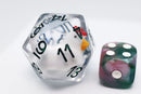 Foam Brain Games 30mm Large D20 - Big Mama Hen