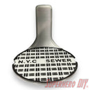 Manhole Cover Floating Shelf - Display Shelf for Turtles Collectibles