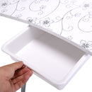 Foldable Manicure Table with Drawer and Wrist Cushion