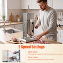 Manual Sausage Stuffer with 4 Tubes & 2 Speeds
