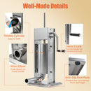 Manual Sausage Stuffer with 4 Tubes & 2 Speeds
