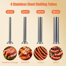 Manual Sausage Stuffer with 4 Tubes & 2 Speeds