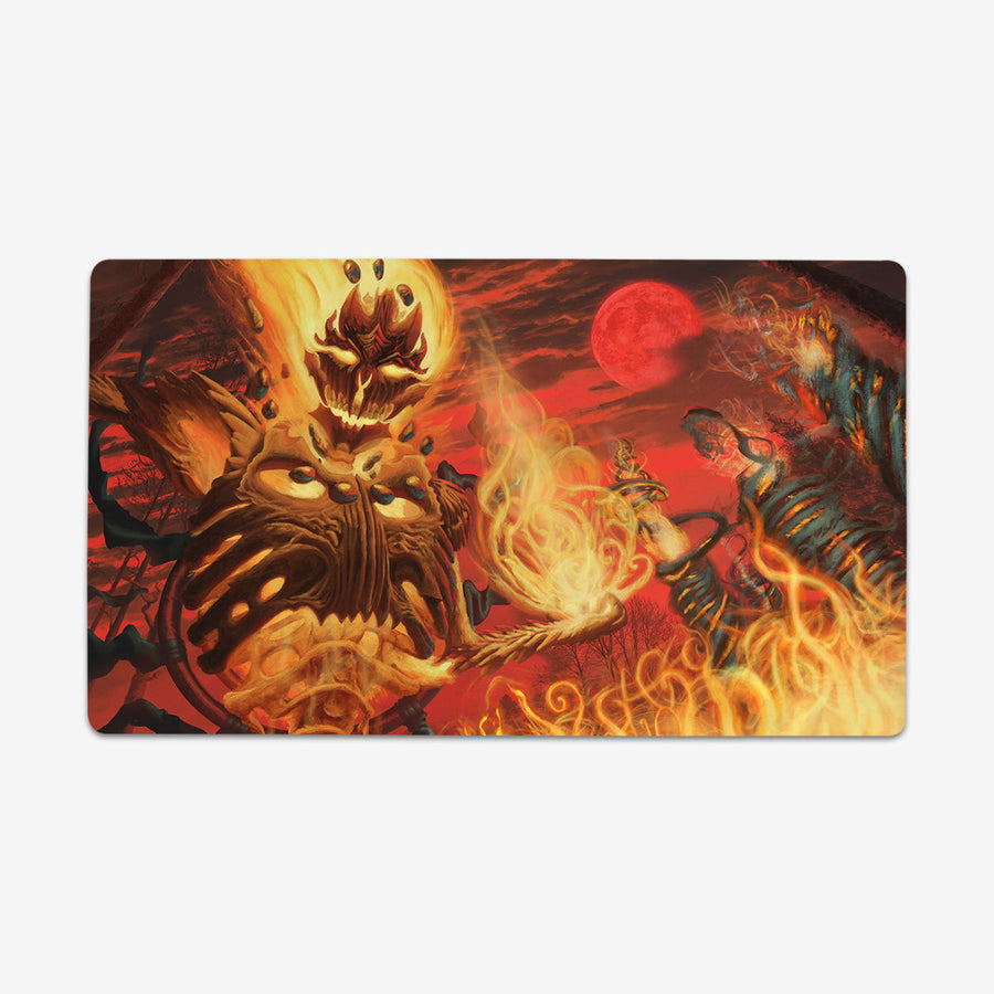 Flaming Nightmare Mage Playmat