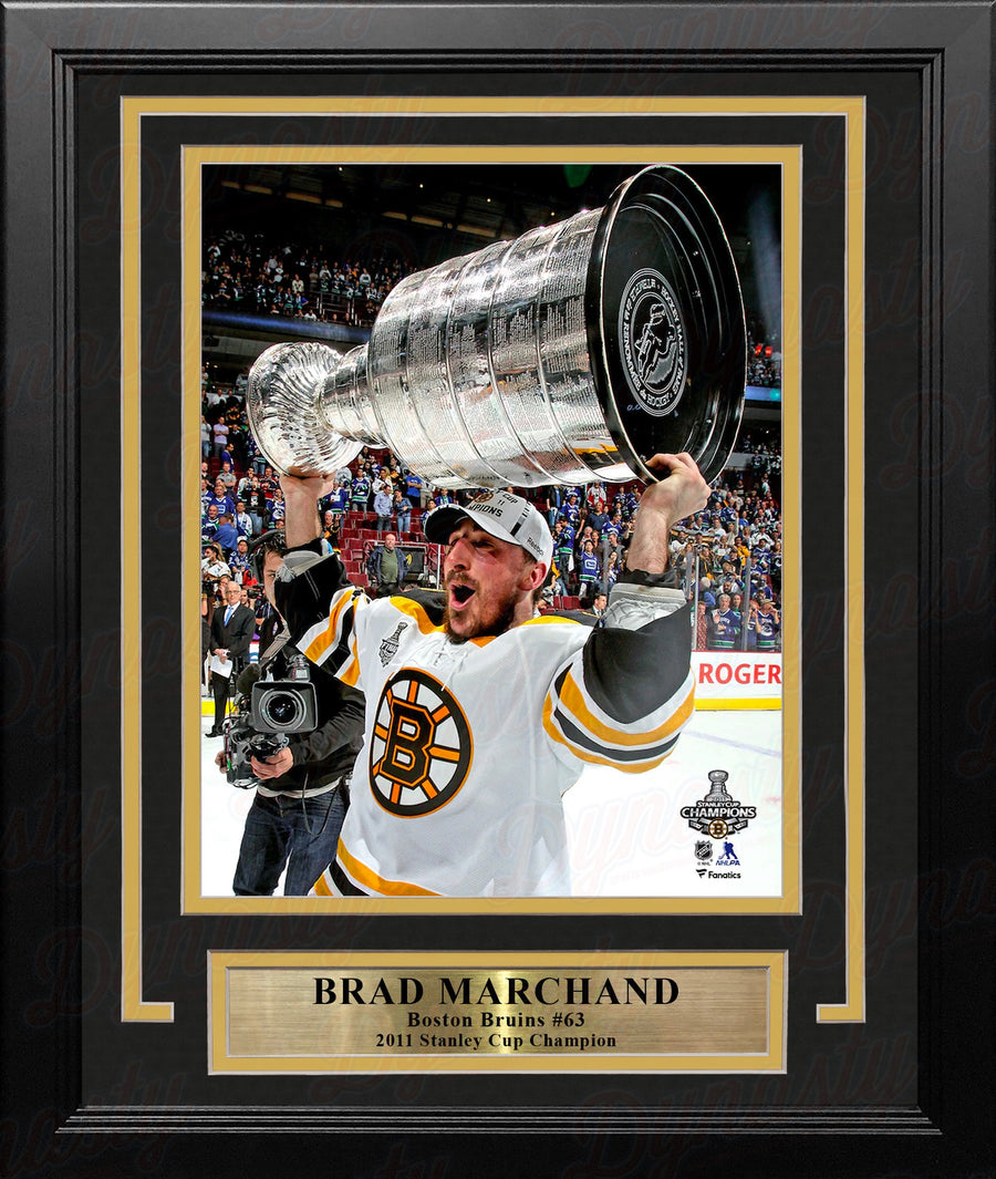 Brad Marchand 2011 Stanley Cup Trophy Boston Bruins 8