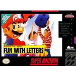 Mario's Early Years Fun With Letters - Super Nintendo