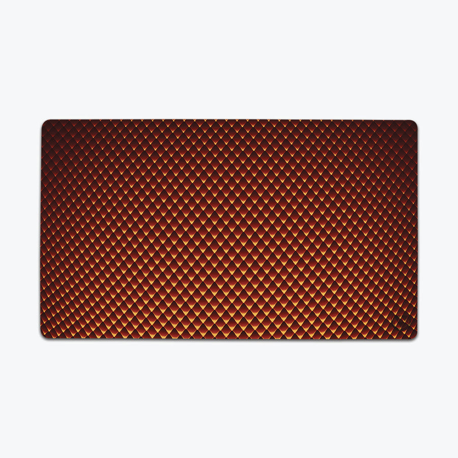 Crimson Dragon Scales Playmat