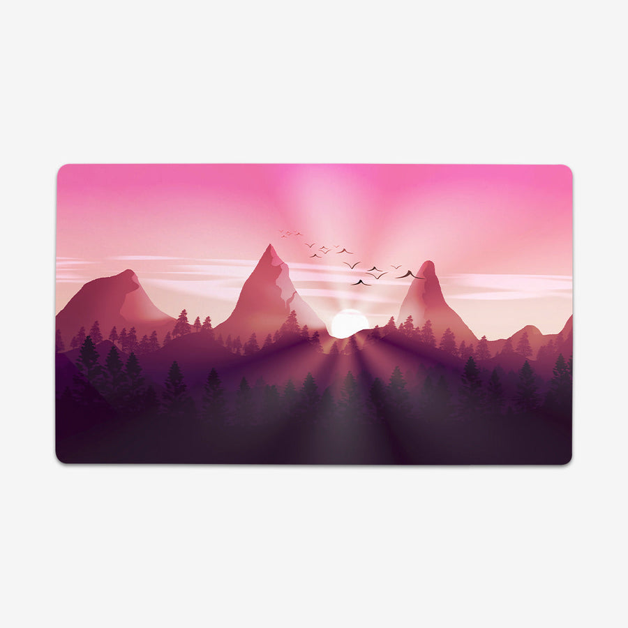 Pink Sunset Playmat