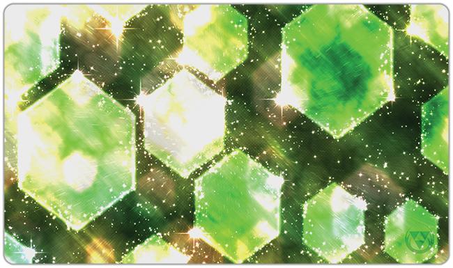 Neon Emerald Playmat