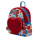 Marvel Spider-Man Sherpa Heart Mini Backpack by Loungefly