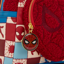 Marvel Spider-Man Sherpa Heart Mini Backpack by Loungefly