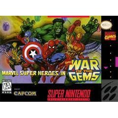 Marvel Super Heroes In War Of The Gems - Super Nintendo