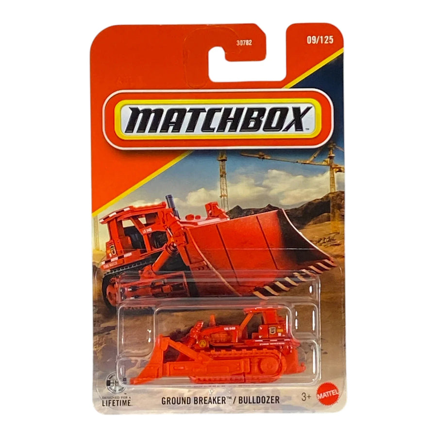 2026 Matchbox Series 09/125 - Ground Breaker / Bulldozer