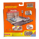 Matchbox Pizza Hut Pizza Run - Action Drivers Vehicle Playset w/ Volkswagen GTI