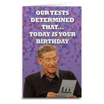 Maury Povich Birthday Card