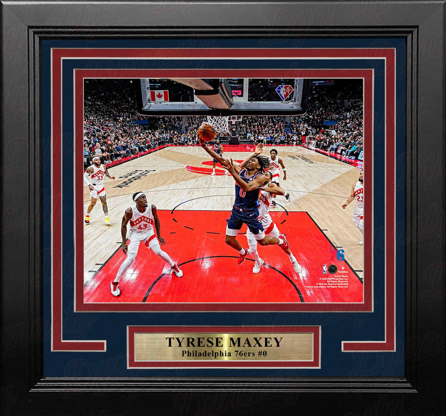 Tyrese Maxey City Edition Action Philadelphia 76ers 8
