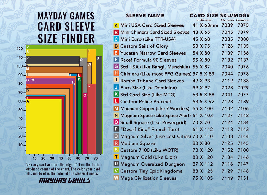 Mayday Games Sleeve Finder