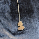 Medusa Pendant Necklace in Gold or Silver
