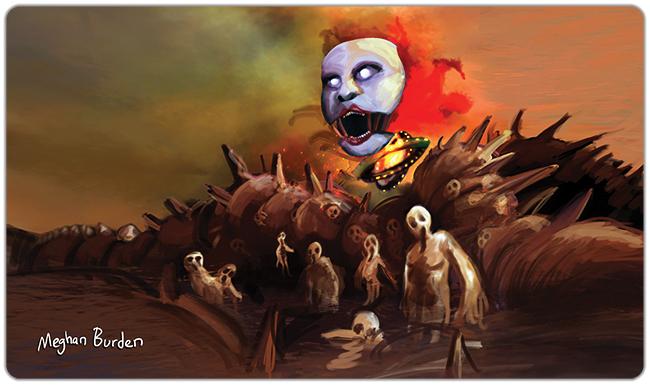 False God Of The Brood Playmat
