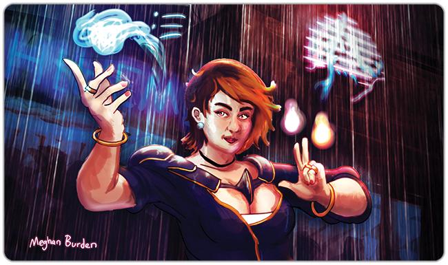 Street Mage Playmat