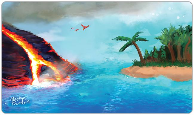 Tropical Volcano Playmat
