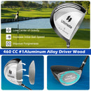 Men's 9 Pieces Complete Golf Club Set