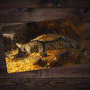 Cat Dragon's Hoard Playmat