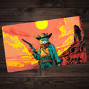 Cat Gunslinger Playmat
