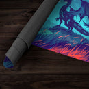 Midnight Blue Dragon Playmat