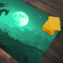 Midnight Green Dragon Playmat
