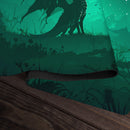 Midnight Green Dragon Playmat