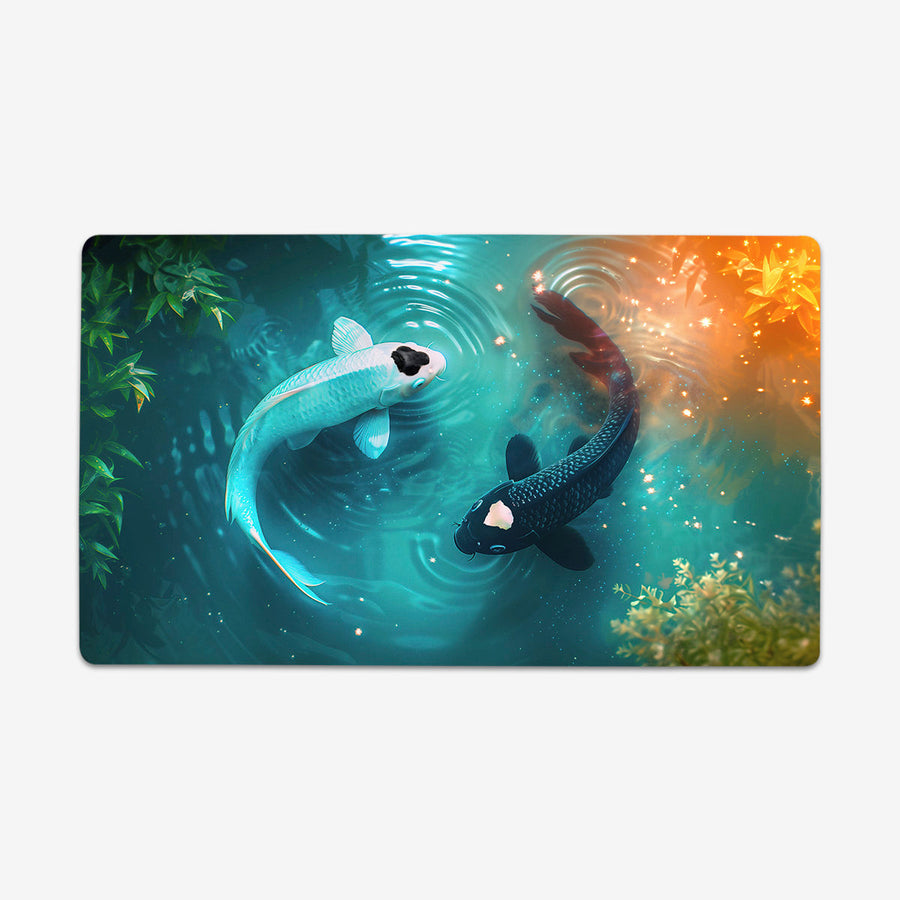 Moon and Ocean Koi Fish Playmat