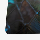 Rainbow Raccoon Stained Glass Playmat