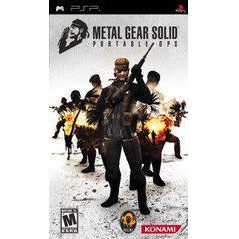 Metal Gear Solid Portable Ops - PSP