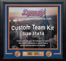 New York Mets Custom MLB Baseball 11x14 Picture Frame Kit (Multiple Colors)