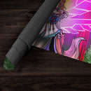 Neon Angel Fox Girl Playmat