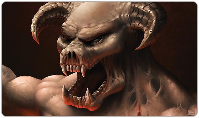 Dismal Demon Playmat