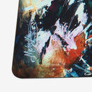 Shattered Red Playmat