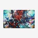 Shattered Red Playmat