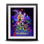 Michael Keaton Framed Autographed 16x20 Photo Collage "Beetlejuice"