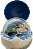 TOMY: Pokemon Monster Collection - Psyduck and Squirtle Windup Diorama Master Ball