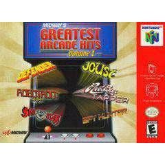 Midway's Greatest Arcade Hits Vol 1 - Nintendo 64 (LOOSE)