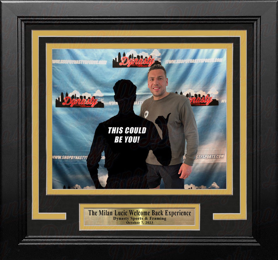 Milan Lucic Boston Bruins Photo-Op Frame Kit