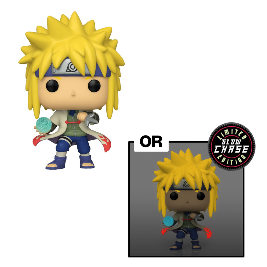Funko POP! Naruto Shippuden - Minato Namikaze with Rasengan Vinyl Figure #935 Special Edition Exclusive [READ DESCRIPTION]